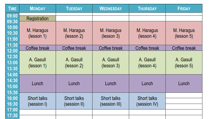 schedule